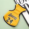 Pet Vest Round Neck Soft Comfortable Breathable Letter Print Summer Pet Cat Dog Sleeveless Clothes Daily Wear
