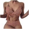 Women's Bikini Floral Set Swimsuit Two Piece Filled Bra Swimwear Beachwear