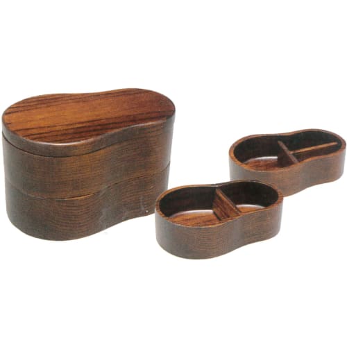 Ase Shinzo Bento Box, Hollowed-Out Bento, Hisago (F1601)