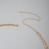 Docona Bohemian Sea Star Conch Waist Chain Women Summer Beach Party Shell Imitation Pearl Body Chain Holiday Accessories