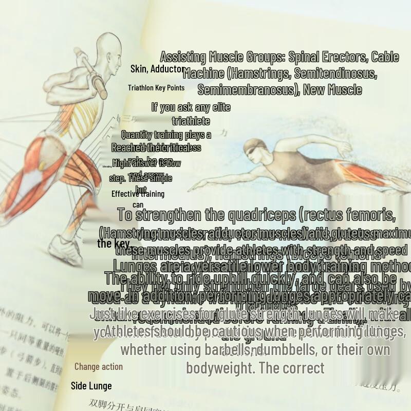 Triathlon Sports Anatomy Illustrated