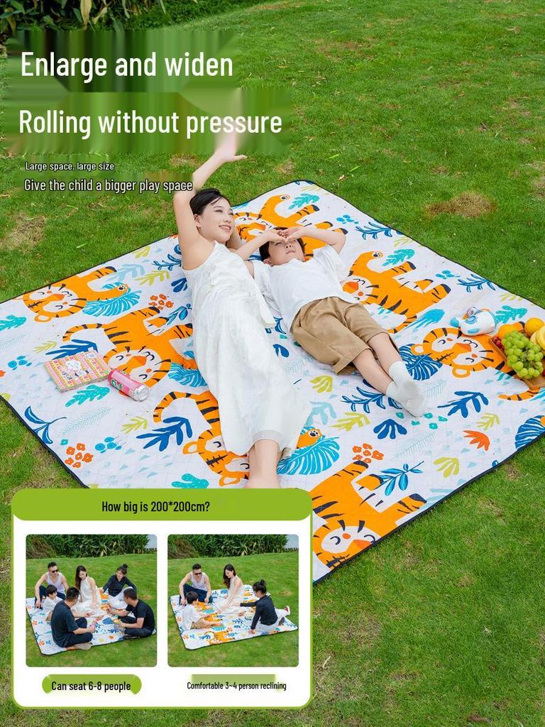 Waterproof Thickened Picnic & Beach Mat - Portable Outdoor Camping Floor Mat