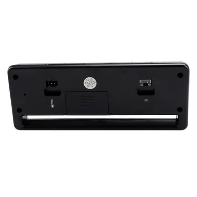 Indoor Outdoor Car Voltmeter Thermometer High Precision Clocks Supplies for Indoor Outdoor Traveling Camping Portable