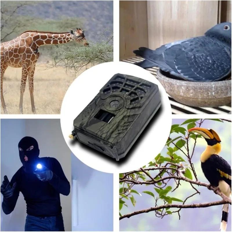 Hunting Trail Camera with Night Vision Waterproof Trail Camera Infrared Night Vision Motion Activated Trigger Security Cam