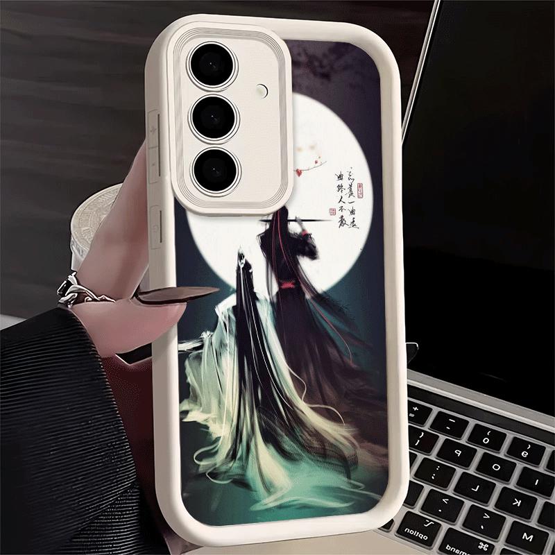 Phone Case for Samsung Galaxy A17 A16 A15 A14 A13 Mo Dao Zu Shi Anime A56 A36 A26 A55 A35 A25 A54 A34 A24 A53 A33 A23 A07 A06