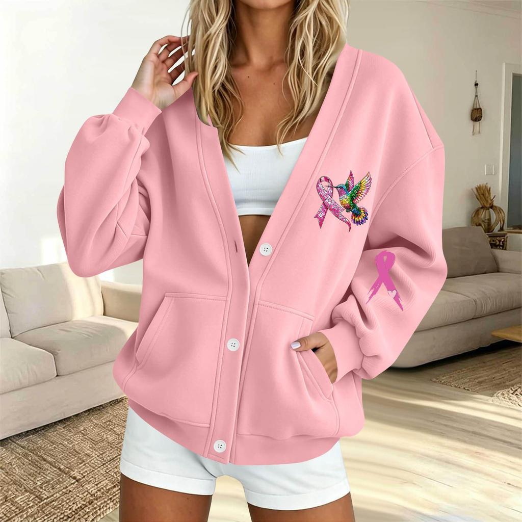 Damen Casual Langarm Bedruckter Pullover für den Alltag