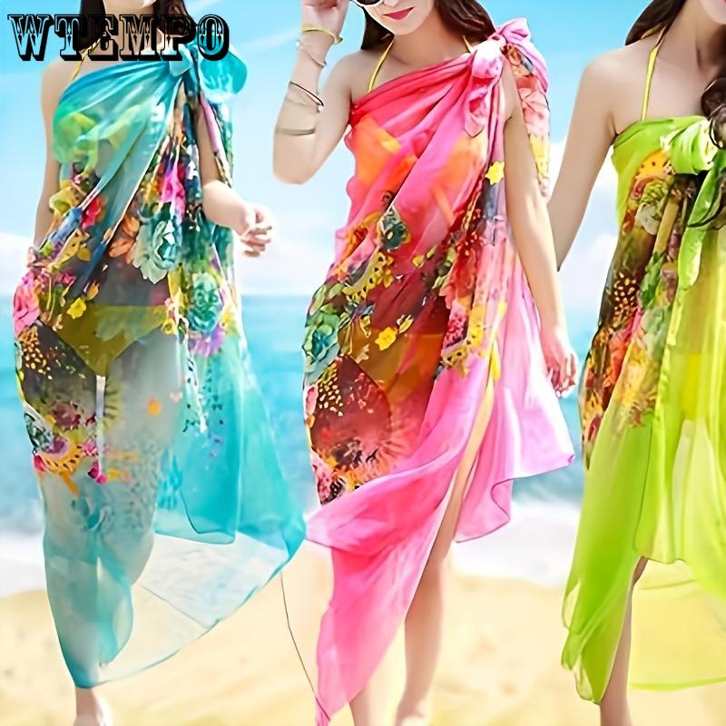 Sunscreen Beach Oversized Autumn and Winter Scarf Women's Shawl Scarf Spring Chiffon Scarf