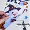 Halloween Decorations Ghost Pumpkin Static Stickers Halloween Cute Cartoon Bat Spider Glass Stickers