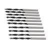 Set burghie portabile premium pentru prelucrarea lemnului, 10 x diametrul burghielor de 3 mm