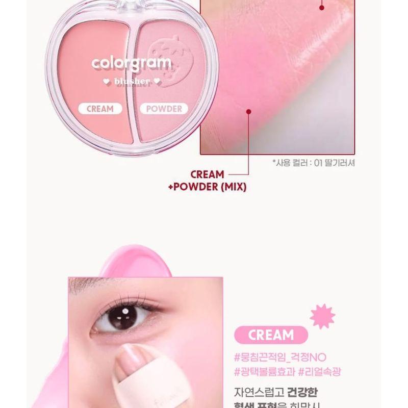 colorgram - Tintin Dory Duo Blusher - 5 Types