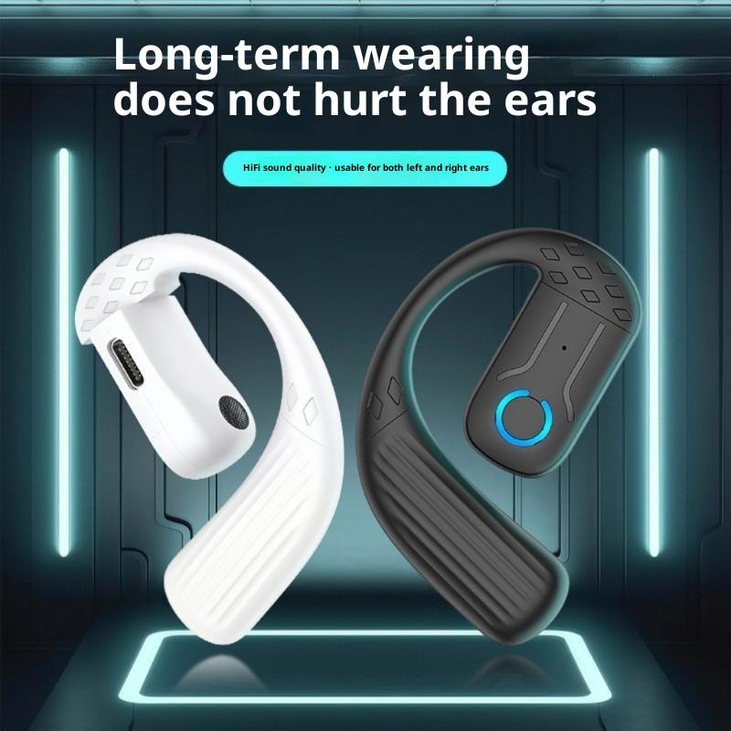Bluetooth 5.3 Headphone Tws Wireless Ear Hook Earphone Hifi Stereo Noise Reduction Headset Waterproof Earbud