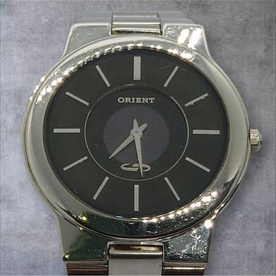 Used ORIENT Watch VL01-C0S Solar Black Dial Unisex