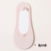 Women's Non-Slip Ice Silk No-Show Socks - Thin, Low-Cut, High-Heel Cotton Blend