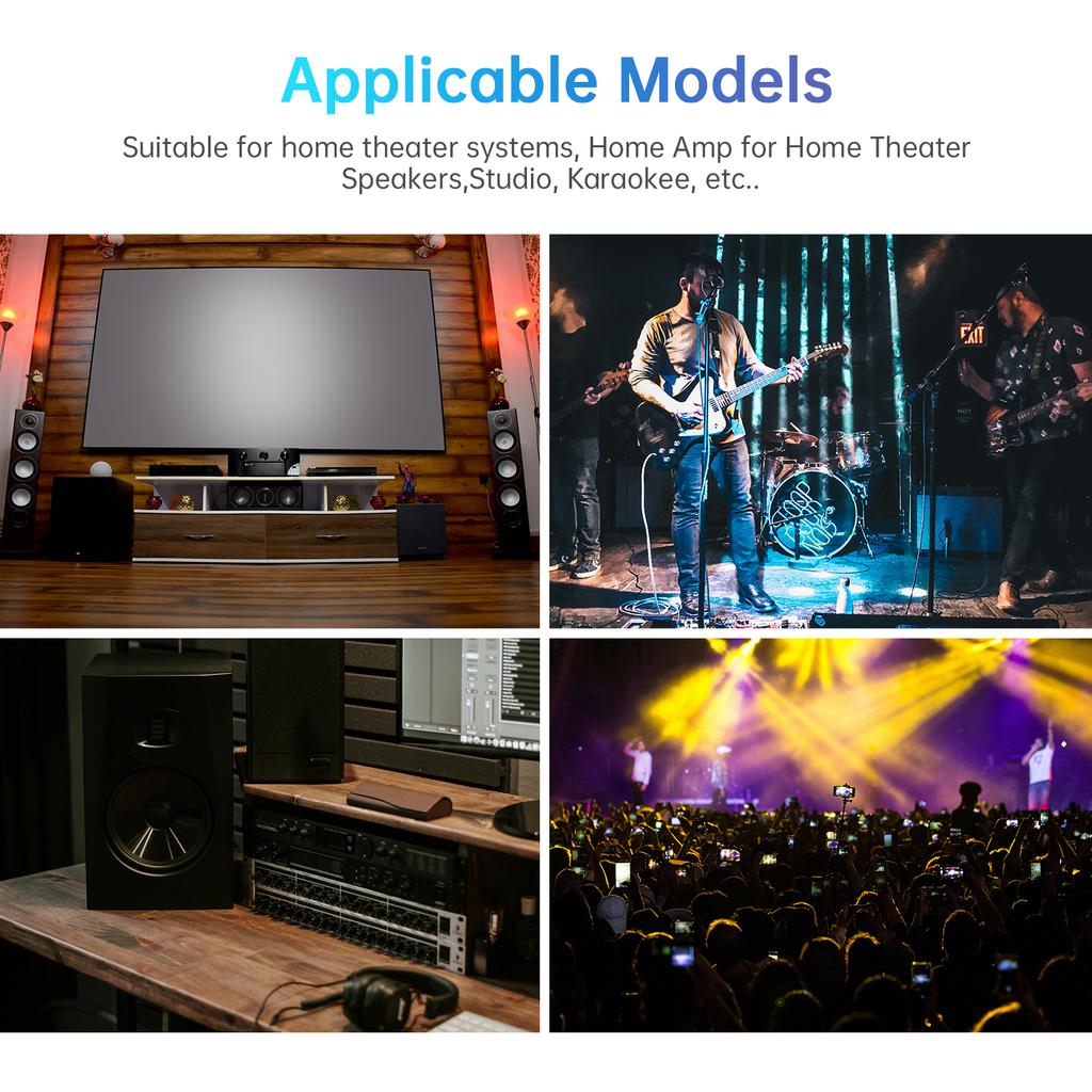 Bass & Treble Control Audio Power Amplifier,AK35 2 Channel Stereo Power Digital Audio Power Amplifier for Car / Home with USB/SD AUX Input