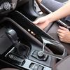 LHD Für BMW X1 F48 2016-Auto Zubehör Carbon Fiber ABS Auto Zentrale Steuerung Multimedia Panel Für BMW X2 f47 2018-