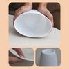 Self Watering Plastic Planter with Inner Pots White Modern Plastic Flower Planter Pots Indoor Plant Pots for Succulents Orchid