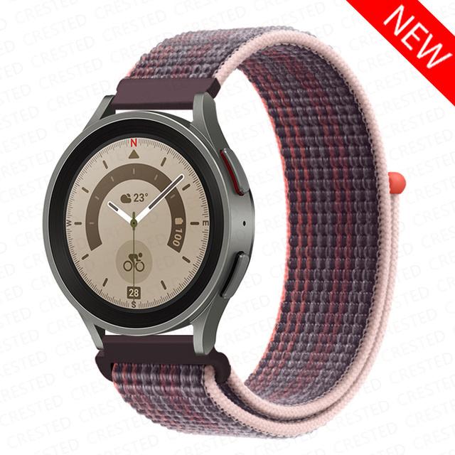 Nylon Loop Band For Samsung Galaxy Watch 7/4/6/Classic/5/pro/active 2/Gear S3 Bracelet Huawei Watch GT 2 4 3 Pro 20mm/22mm Strap