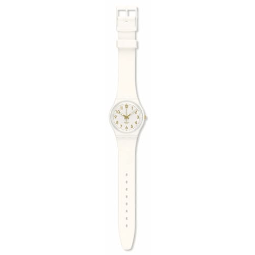 Swatch White Bishop Watch SO28W106-S14 White