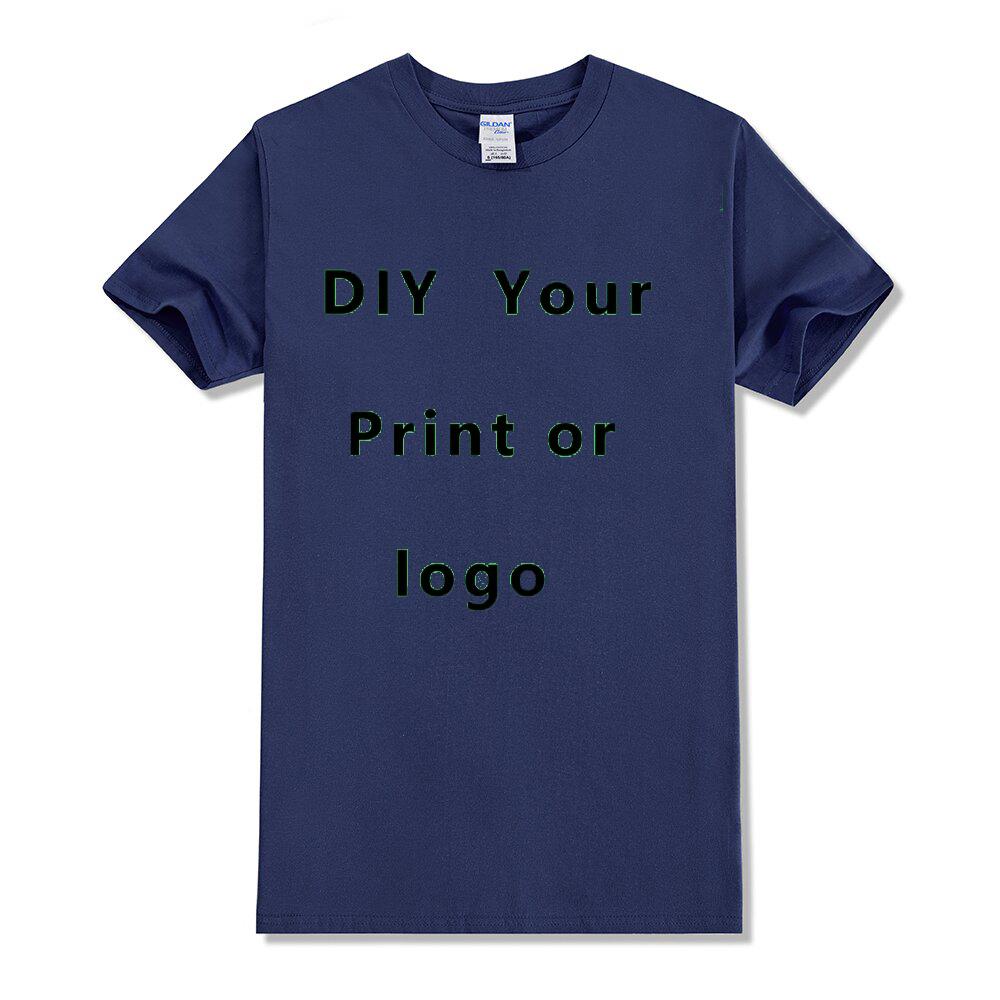 Custom T shirt Women Men Customised Printed 100 Cotton Short Sleeve Your Logo Photo Brand Text Tee Personalize Graphic Clothing