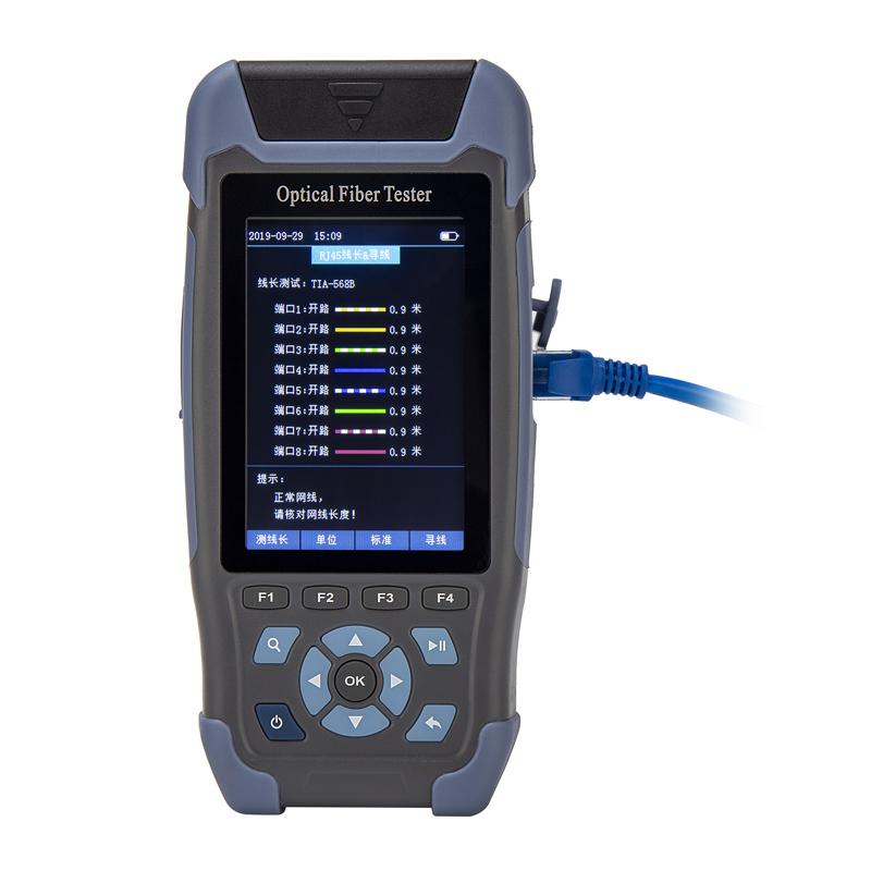 NK3200 1310/1550nm 24/22dB Handheld OTDR 9-in-1 Function RJ45 Event Map OPM VFL Ethernet Cable Tracker FTTH GPRS TCP mini OTDR
