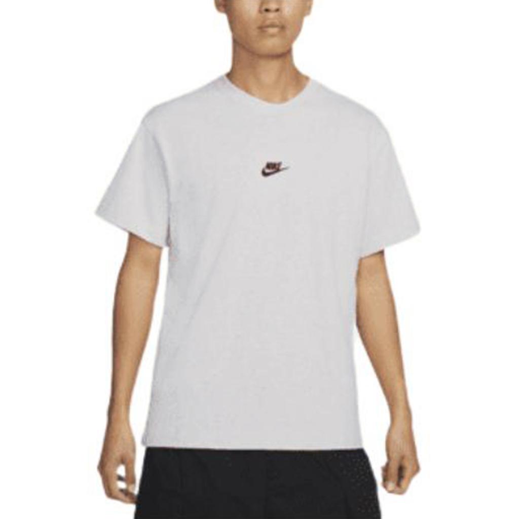Nike Embroidered Logo Crew Neck Casual Loose Short-Sleeve T-Shirt Men Tops Light-Bone DN5241-072