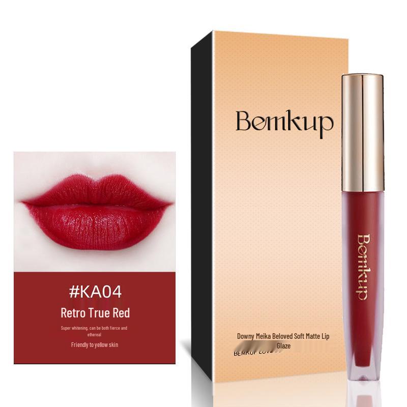 

Подарочный набор матовых вельветовых блесков для губ: Набор стойких помад с антипригарным покрытием