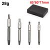 High Speed Steel 6542 Double Head Extractor Broken Head Screw Sliding Tooth Removal Tool Bits Power Tool Accessory Set