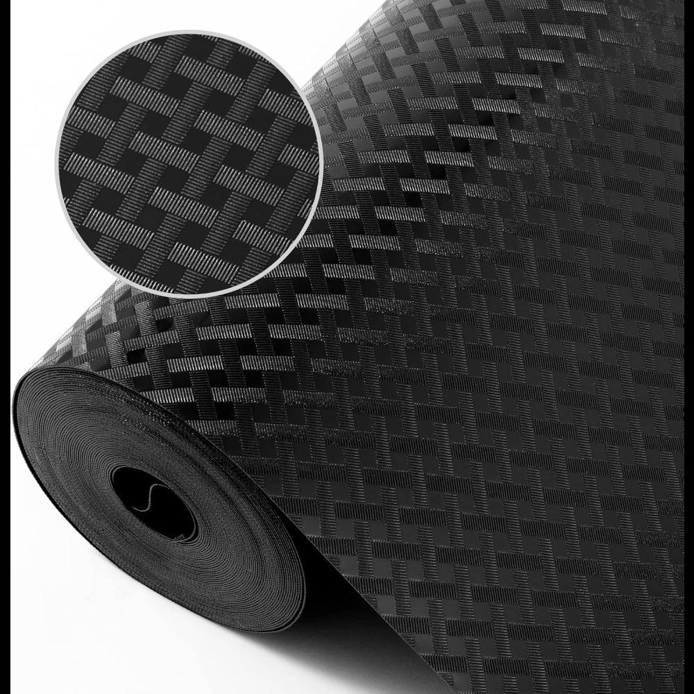 

EVA Kitchen Cabinet Shelf Pad, Refrigerator Pad - Waterproof and Oil Resistant Kitchen Cabinet Drawer Pad 11.8*59in чёрный