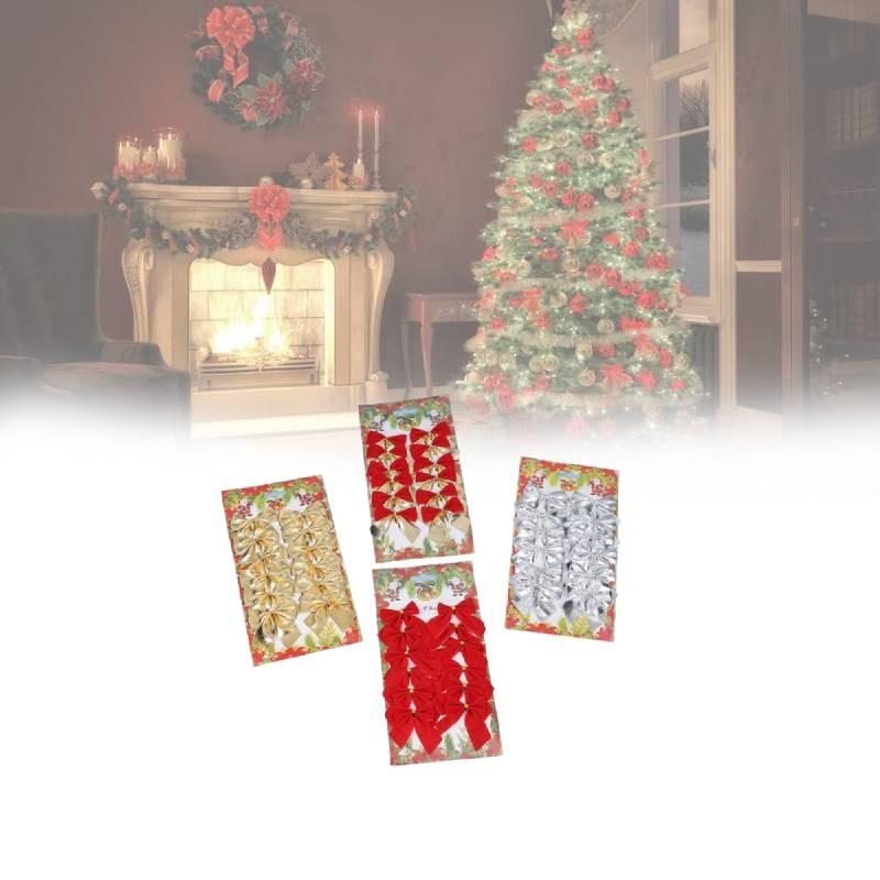 Premium Christmas Bow Decorative Accessories In Various Styles For Festive Atmosphere