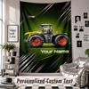 Wandbehang mit individuellem Namen & Text, CLAAS Dekorationstuch für Schlafzimmer