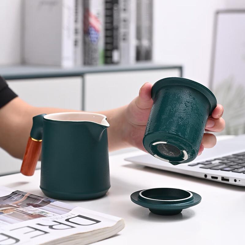 Jinge Coarse Pottery Portable Kung Fu Tea Set