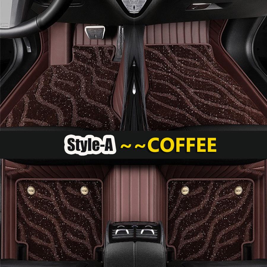 Custom 3D Car Floor Mats for Mercedes Benz C-Class sedan 2008-2026 Wagon 2010-2020 Artificial Leather Interior Accessories