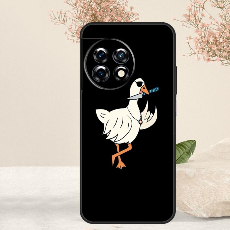 Cartoon Funny Goose Case For OnePlus 15R 13R 13T 15 13 12 12R 11 10T 8 9 10 Pro Nord 5 CE 4 3 Lite N20 N30 Cover