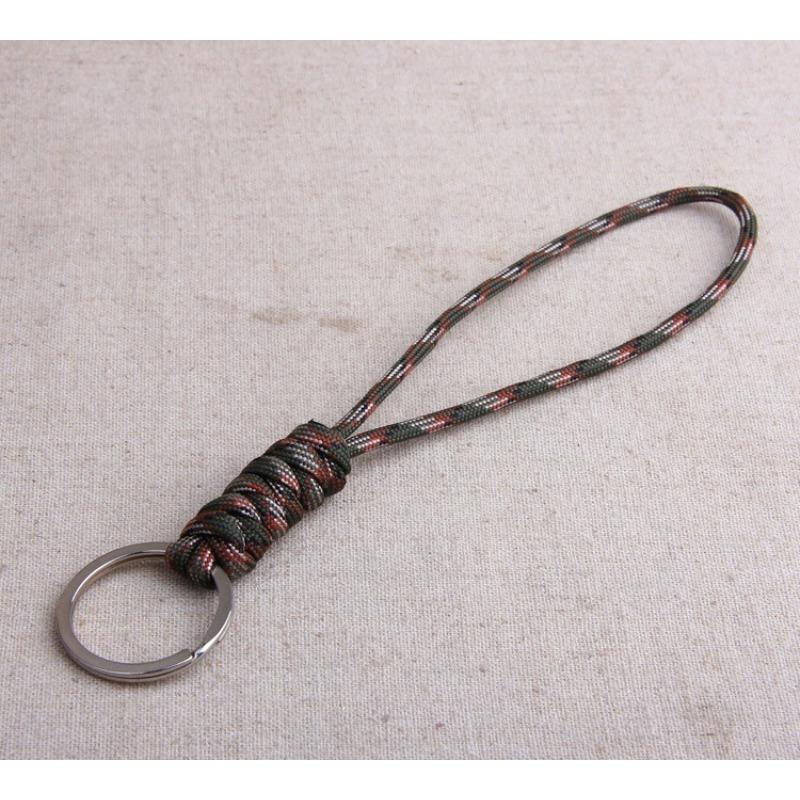 Color Combination Knot Mobile Lanyard Creative Short Braided Lanyard Mobile Phone Case Key Ring Can Be Detachable Anti-loss Rope