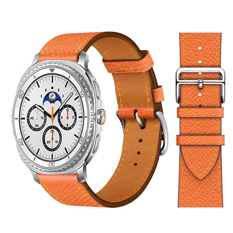 Band for Samsung Galaxy Watch 8/8 Classic/Ultra 2026 47mm 44mm 40mm 46mm Leather Wrist Belt Correa Bracelet Galaxy watch 8 Strap