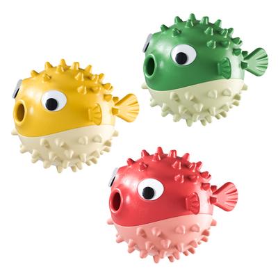 Psí hlavolamová hračka Pet Leaking Toy Molární žvýkací míček Interaktivní házecí tréninkové hračky na aportování Dávkovač pamlsků pro malé a střední psy