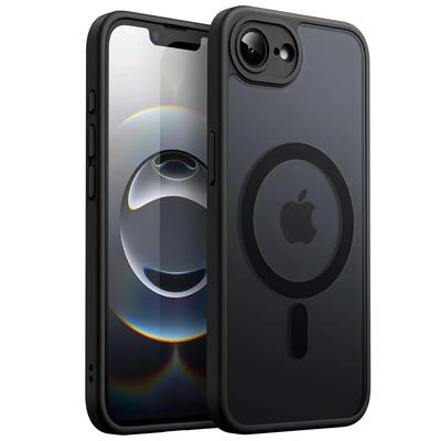 For iPhone 16 E Magsafe Magnetic Wireless Charging Case For iPhone 16E iPhone16E 5G Shockproof Matte Back Cover Coque