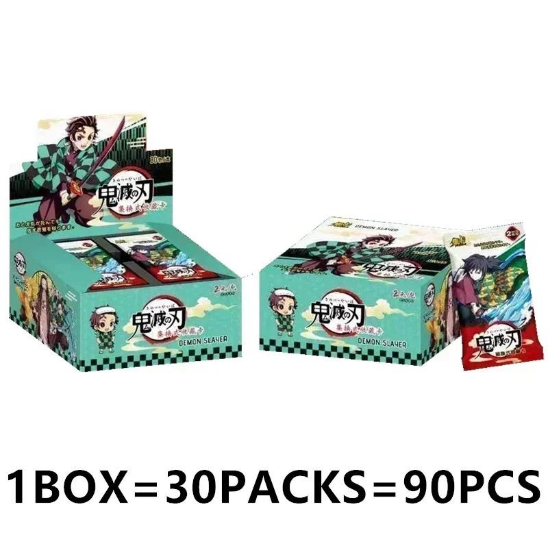 Offiziell Kimetsu no Yaiba Band 7 Tanjiro Nezuko TCG Sammelkarten Booster Box Echtes Anime Sammlerstück Fans Geschenke