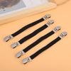4pcs Elastic Crisscross Bed Mattress Sheet Straps Double Head Clips   Holder Fasteners Suspender