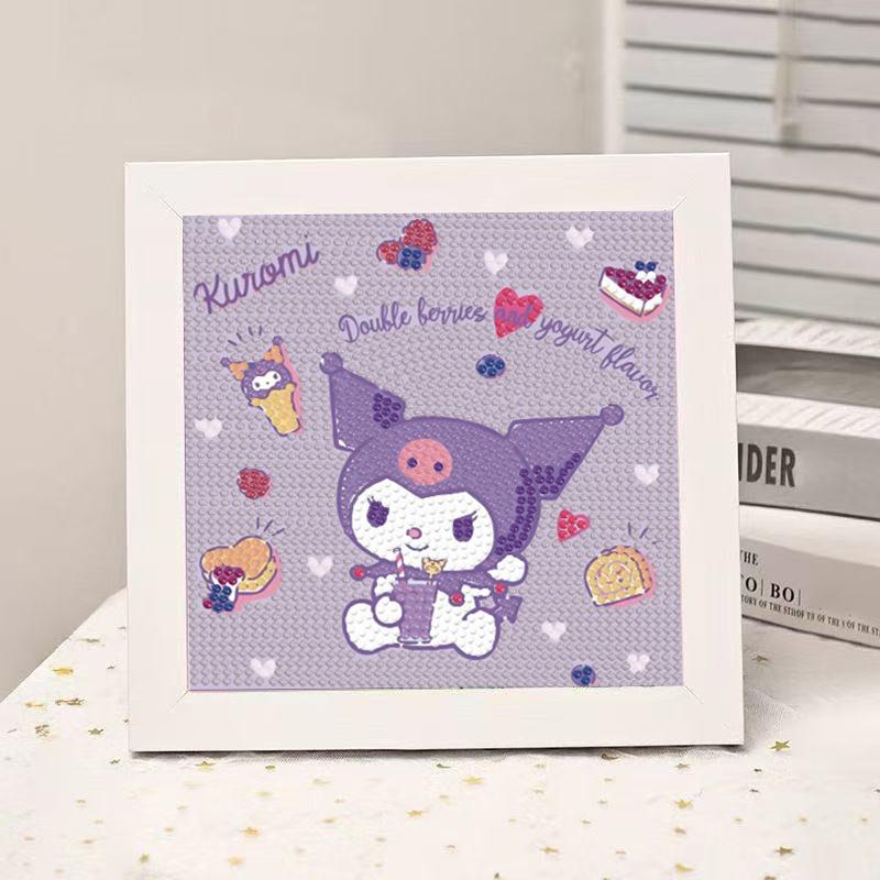 High-End Diamond Painting Diy Van Gogh Starry Sky Cat Creative Handmade Toy Table Decoration Diamond Painting With Frame