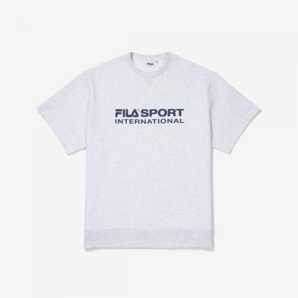 Fila Short Sleeve Sweatshirt International white/95