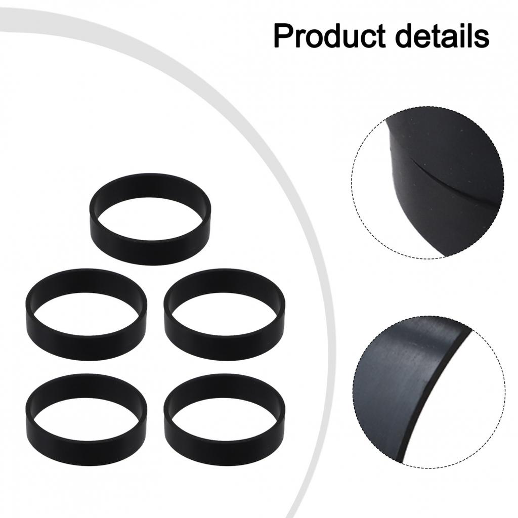 For ESE Series Compatible Rubber Belts for Rainbow Vacuums Set of 5 Pieces