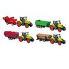 Farm Tractor Truck Toy Play Vehicle Engineer Car Friction Powered Push and Go for Children Ages