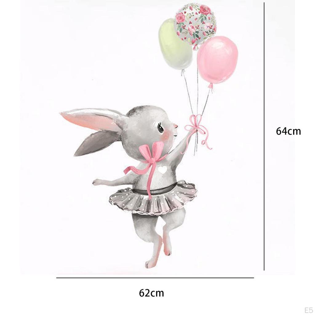 Králičí samolepky na zeď Pozadí Domácí dekorace Samolepky se zajíčky pro TV pozadí Maloobchod