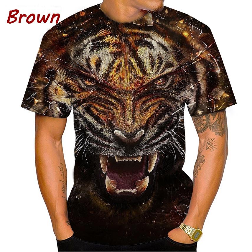 

Летняя мужская футболка с коротким рукавом с 3D принтом, модные крутые топы L