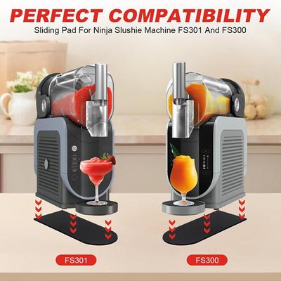 Gumová podložka pod kluzák pro stroj na ledovou tříšť Ninja FS301 a FS300, podložka pod smoothie maker, kuchyňské spotřebiče