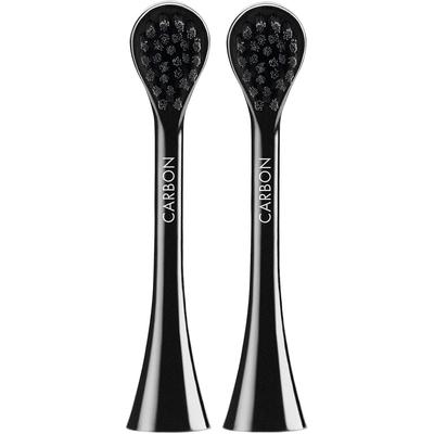 Curaprox Sonic Electric Toothbrush Black Is White Replacement Brush Heads 2-Pack