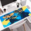 Tappetino Mouse Tema Scieriffo Labrador, Base in Gomma Antiscivolo, Multifunzionale per Ufficio e Arredamento Casa, Perfetto per la Personalizzazione dello Spazio di Lavoro.