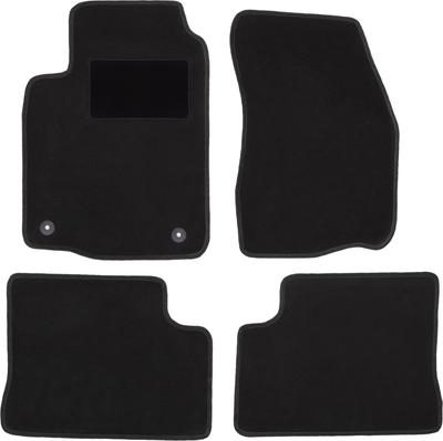 Black Velour Floor Mats For: Mitsubishi Colt V / CJO Hatchback (1996-2003)