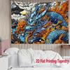 Majestic Mythological Theme Digital printing polyester wall tapestry suitable for use living rooms bedrooms offices bars party